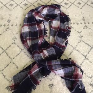 Madewell flannel scarf